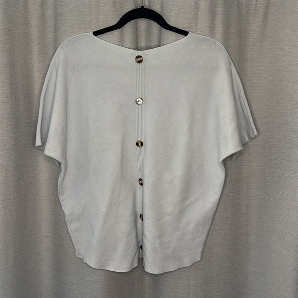 VILA MILANO RIBBED SWEATER SHIRT (SIZE L) - Picture 5 of 6